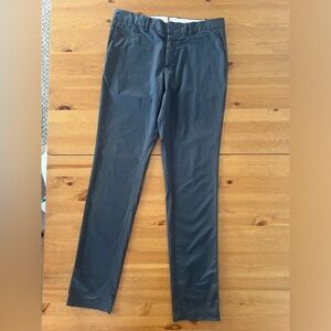 Lanvin Mens Navy Slim Fit Chino